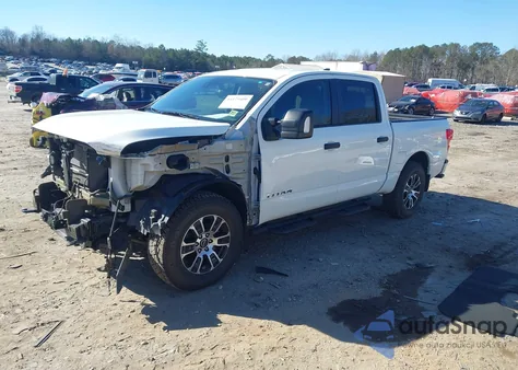 2024 Nissan Titan Sv 4X4 из США, поврежденный, VIN 1N6AA1ED0RN112636